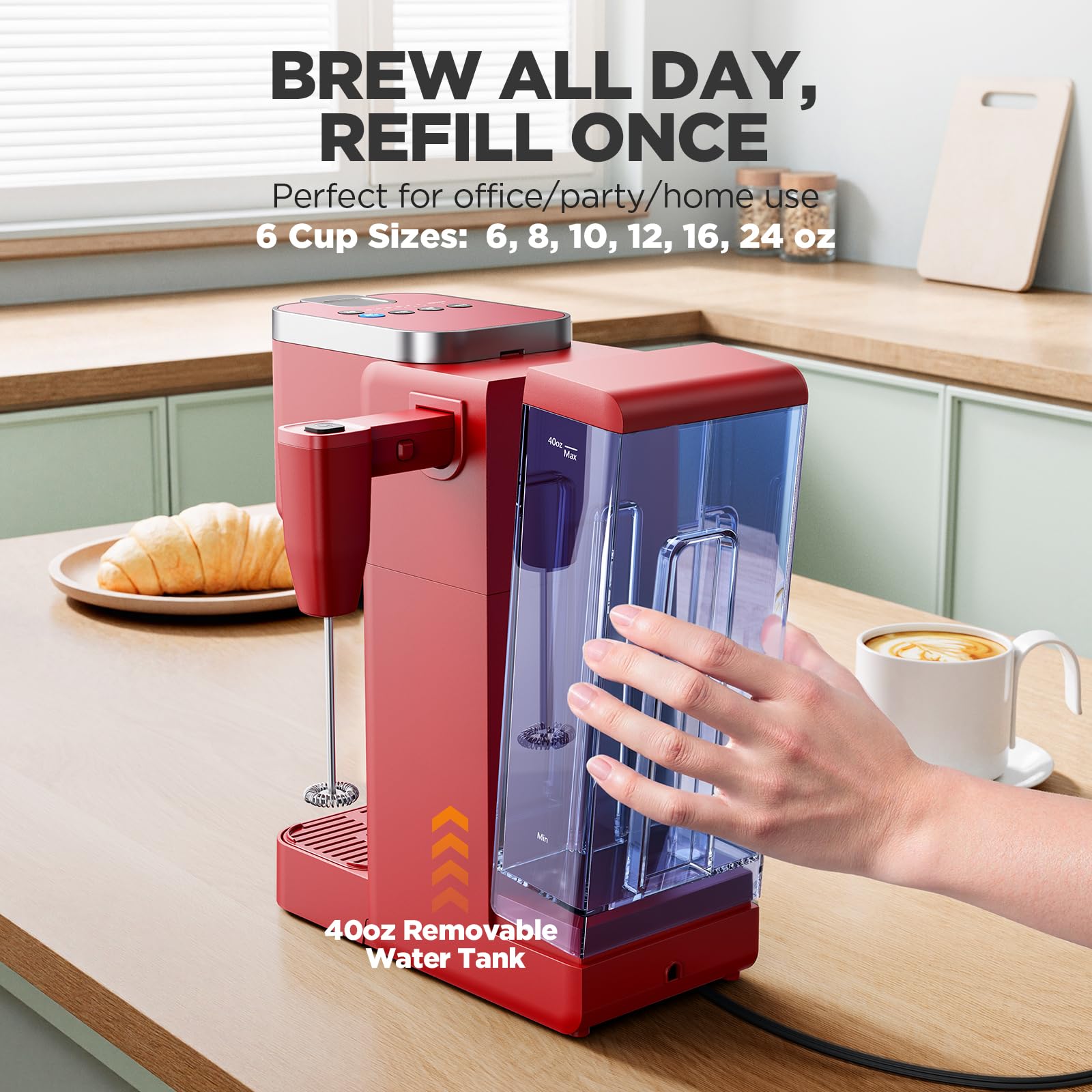 Dos bandejas de goteo ajustables de Tastyle reducen salpicaduras