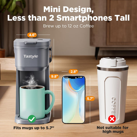 Tastyle filtro para café molido sin sedimentos