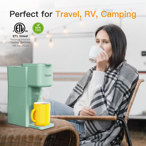 Tastyle Mini cafetera 6 a 14 onzas para porciones a tu medida