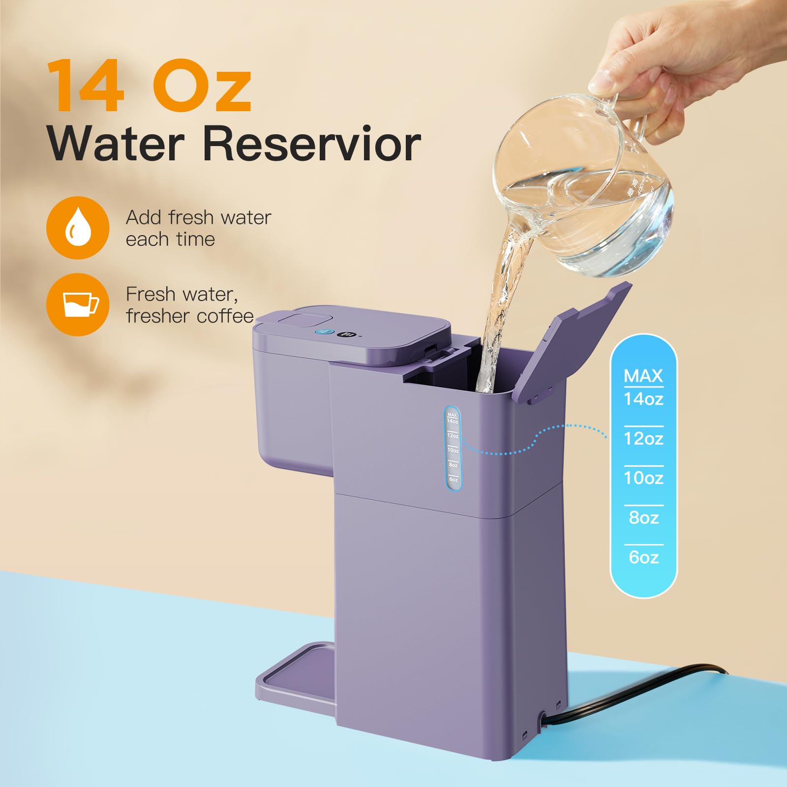 Seguridad y mantenimiento de Tastyle Mini con descalcificación y ajustes fáciles.