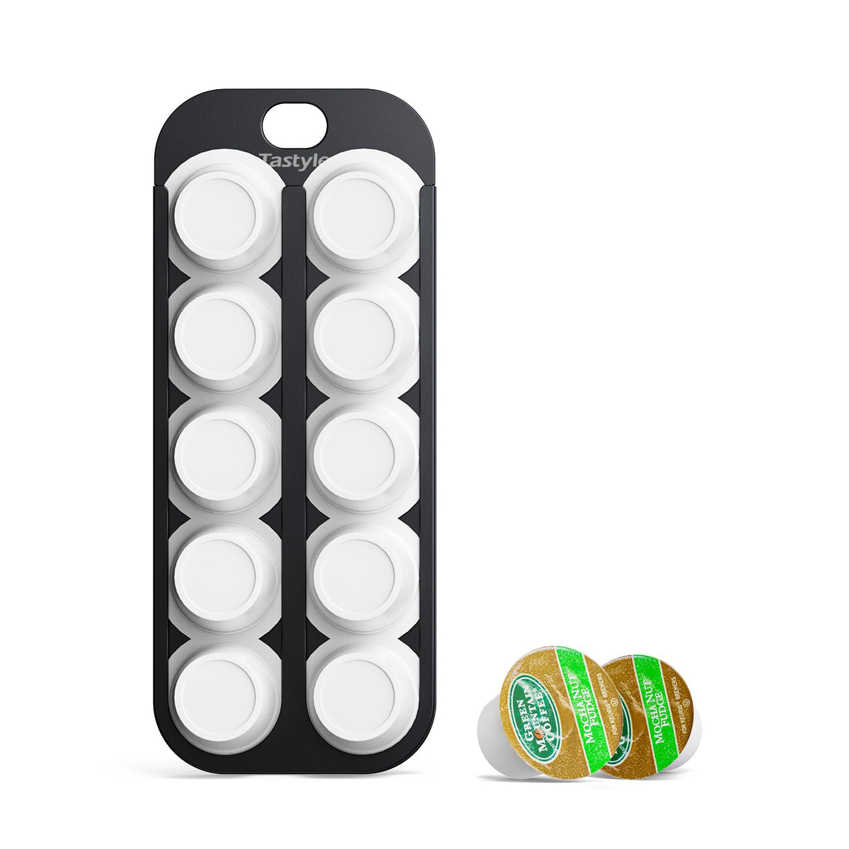 Tastyle organizador K-pod magnético para cápsulas; acceso rápido y orden en la cocina