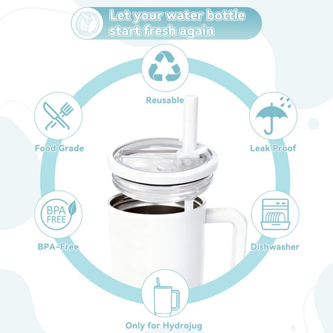 Tapa apta para lavavajillas para HydroJug Traveler.