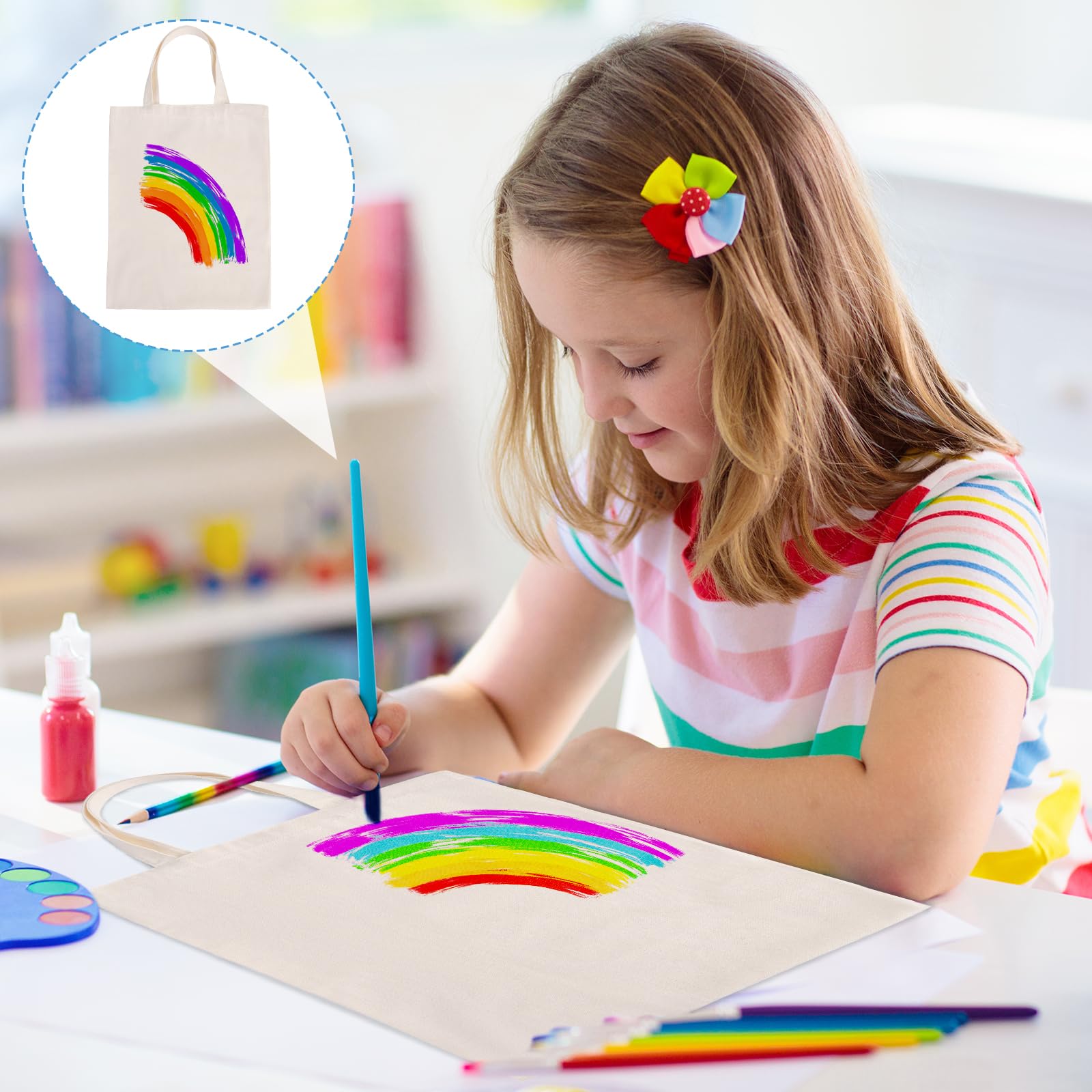 Tatotutota bolsa tote lavable a máquina, fácil de limpiar y reutilizable.