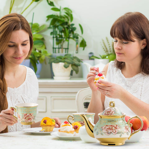 TATSUMI diseño floral en porcelana, adorno distintivo para la mesa.