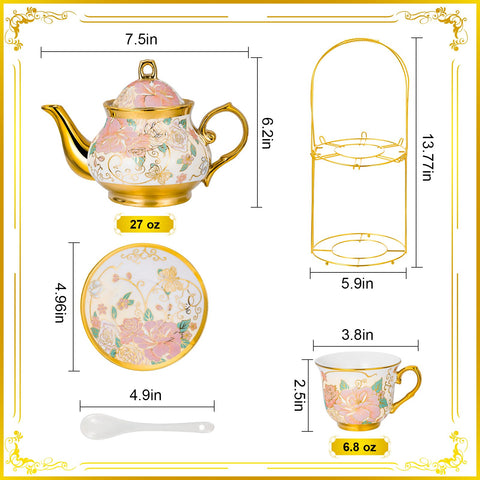 TATSUMI platillos crema para acompañar el té con elegancia
