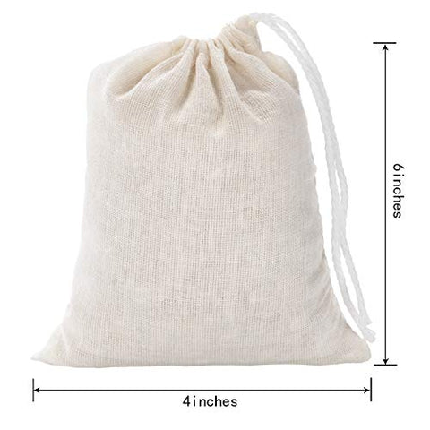 Bolsas algodón reutilizables Tatuo para almacenamiento de alimentos.