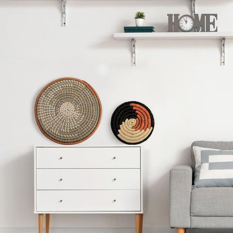 Decoración boho en casa con tacto suave y natural