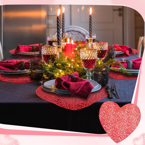 Corazón para mesa Tatuo, aporta ambiente romántico y práctico