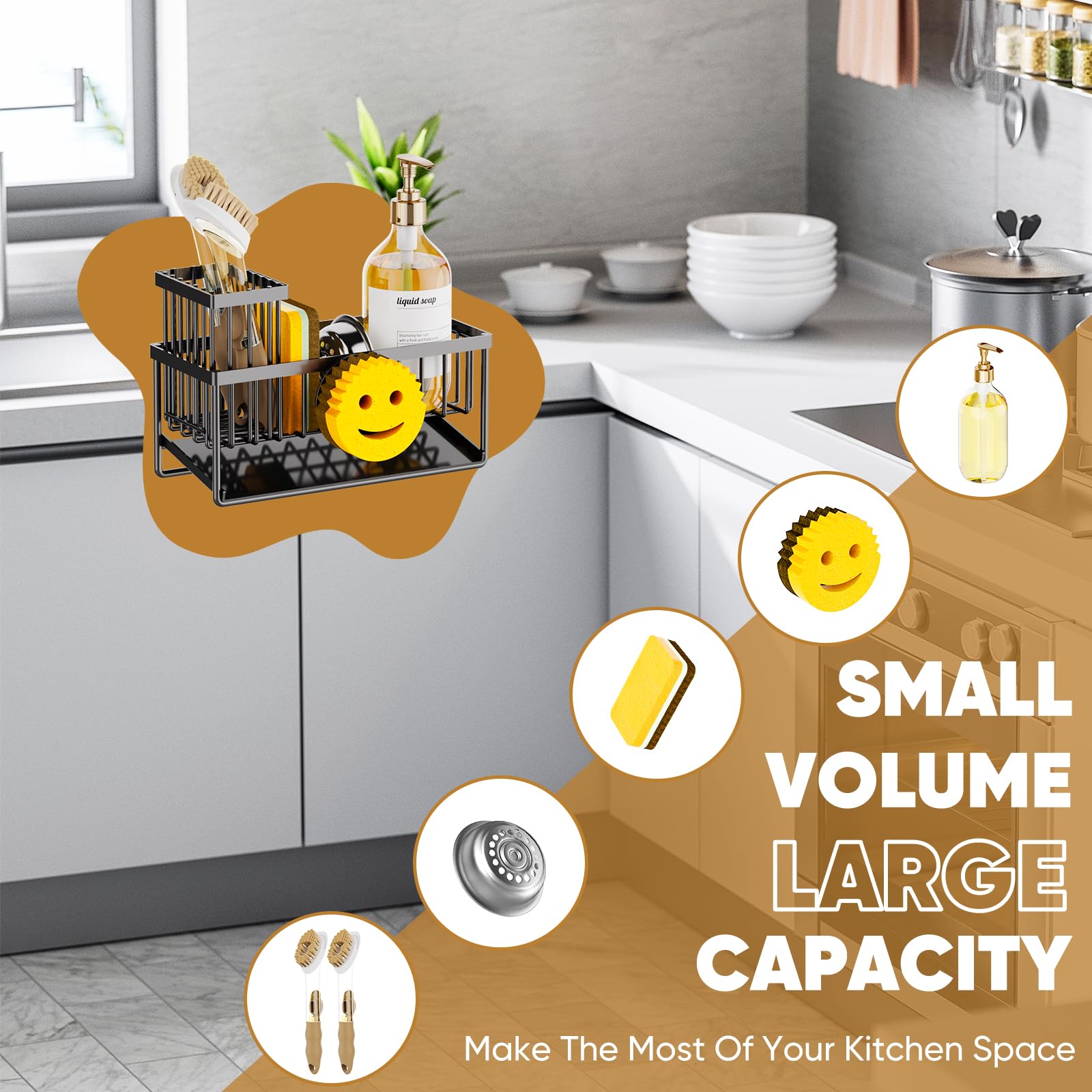 Uso multifuncional de Taugast para cocina, baño o garaje
