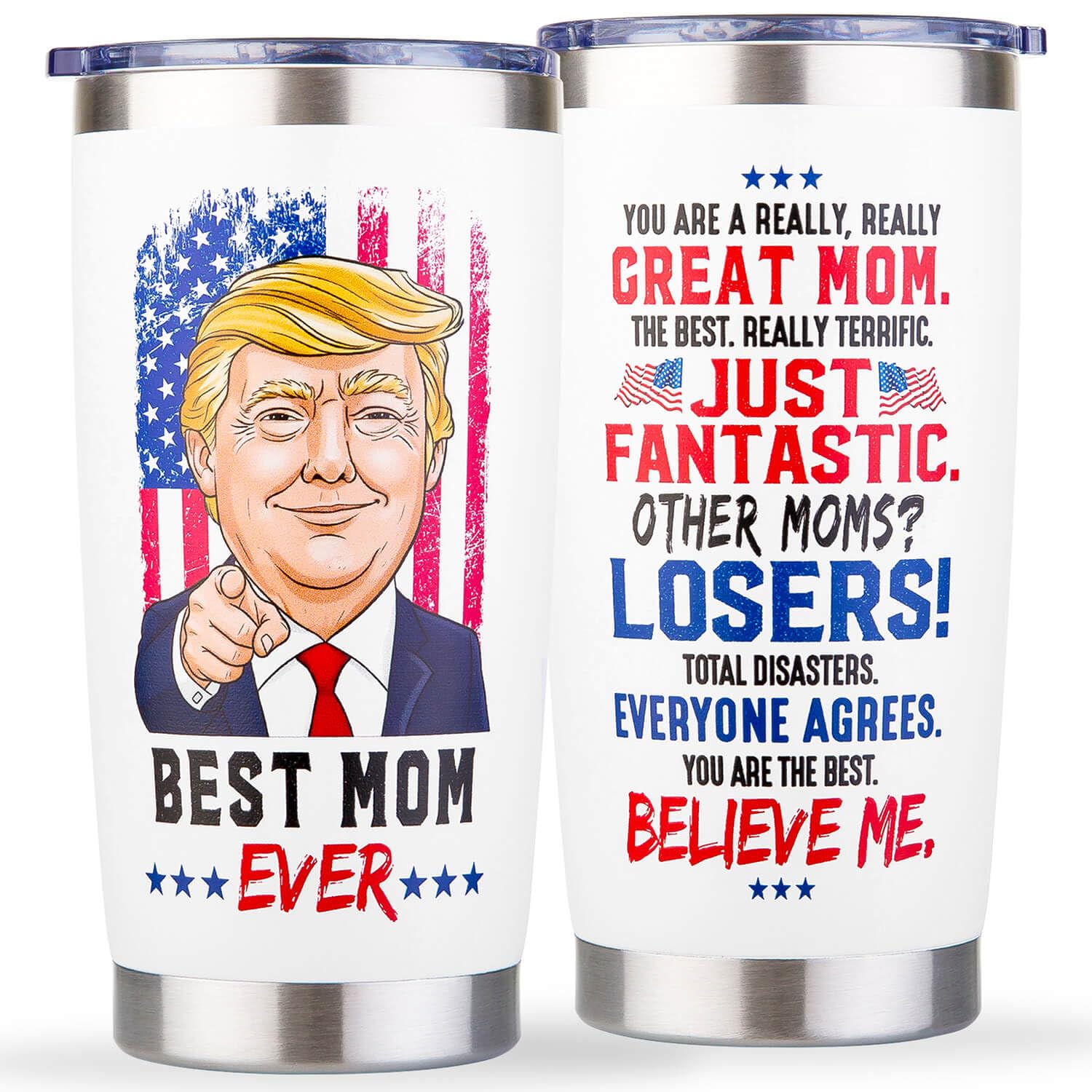 Tawazi, taza térmica con diseño 'Mejor Mamá del Mundo', ideal para regalo.