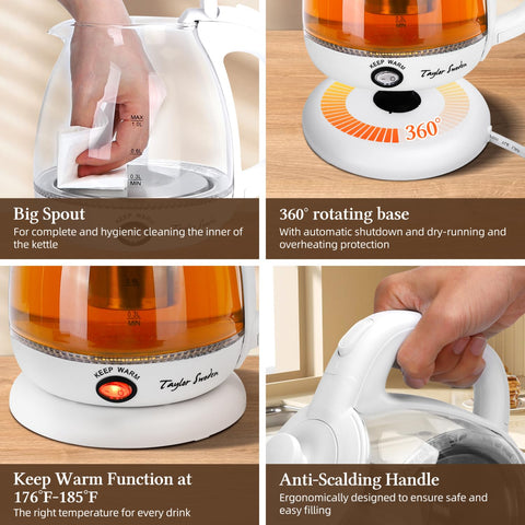 Taylor Swoden diseño compacto ideal para dormitorio u oficina