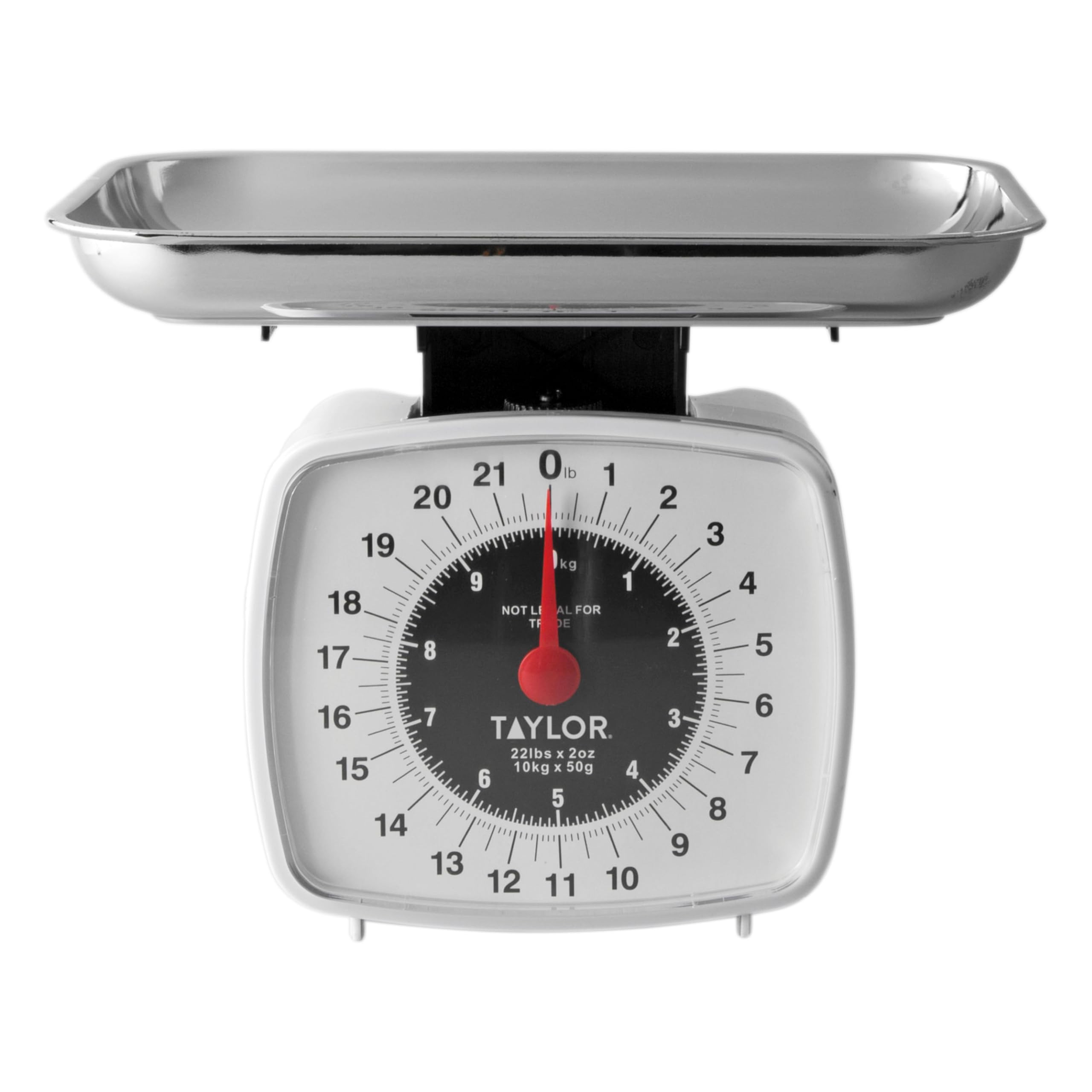 Taylor Analógica de Cocina: bandeja de pesaje amplia facilita medir ingredientes grandes.