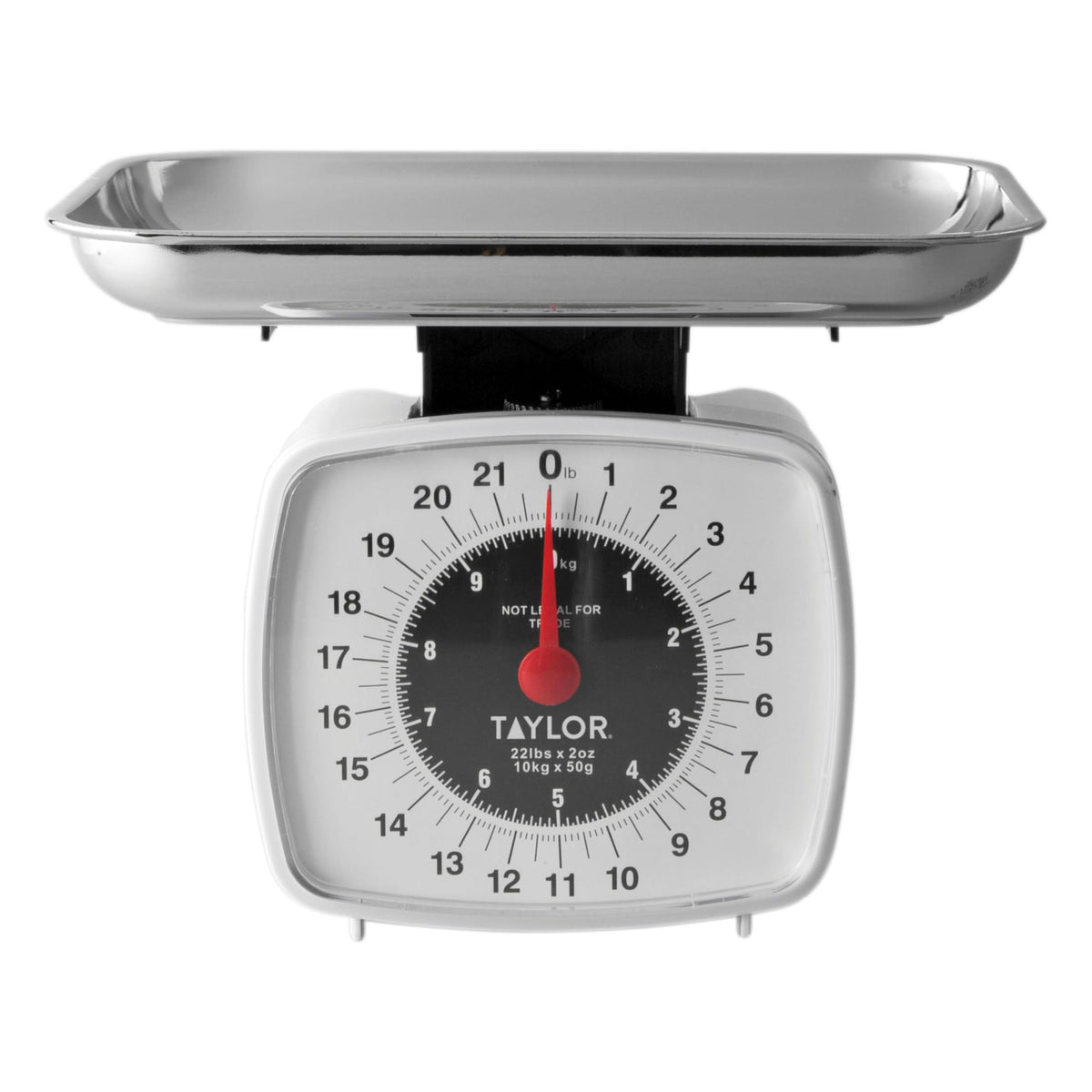 Taylor Analógica de Cocina: bandeja de pesaje amplia facilita medir ingredientes grandes.