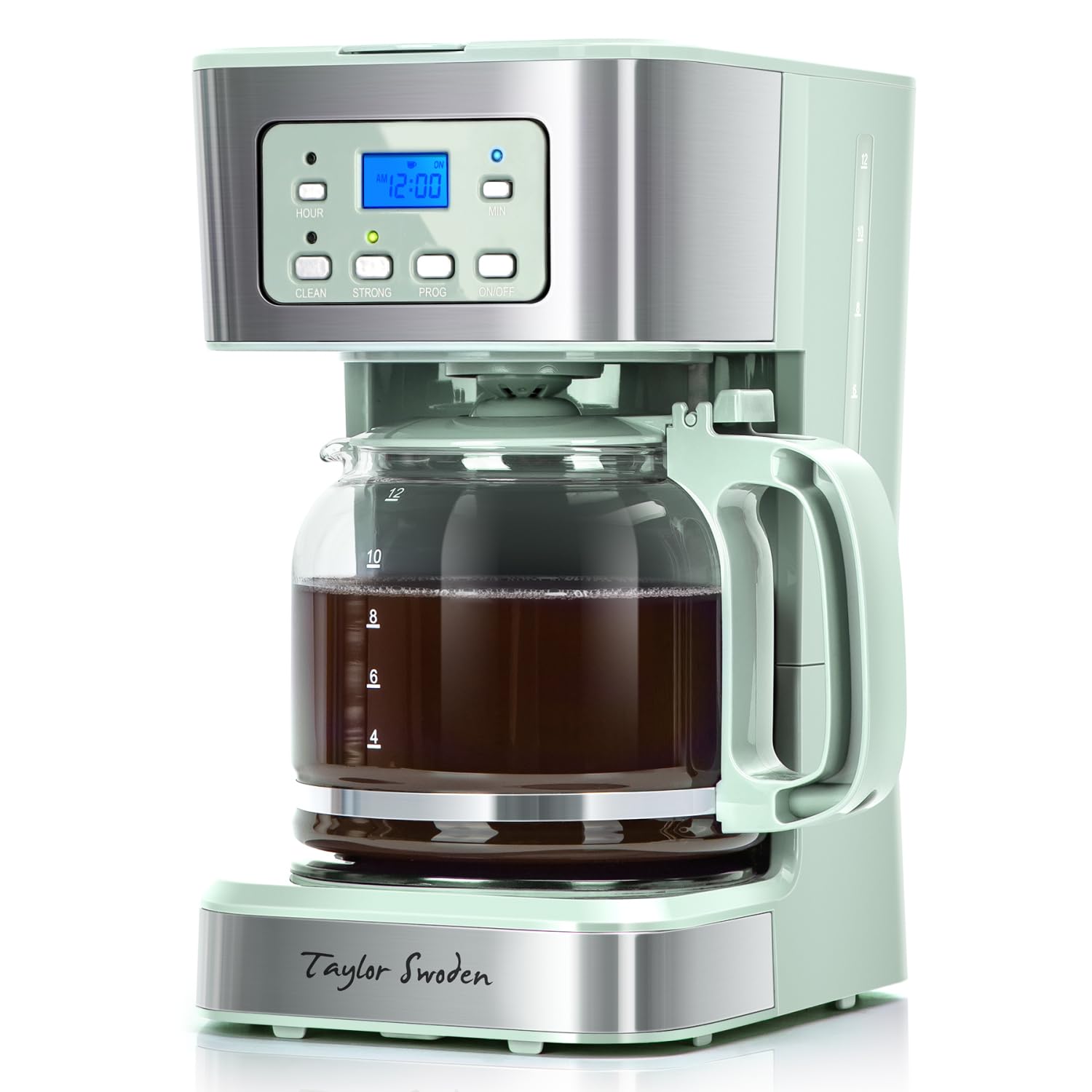 Taylor Swoden cafetera programable 12 tazas lista para empezar el día