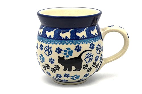 Taza polaca Boo Boo Kitty, vista general, ideal para café diario.