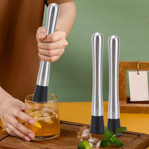 Tbestmax machacador para bar y casa, acero 304 resistente para uso diario.