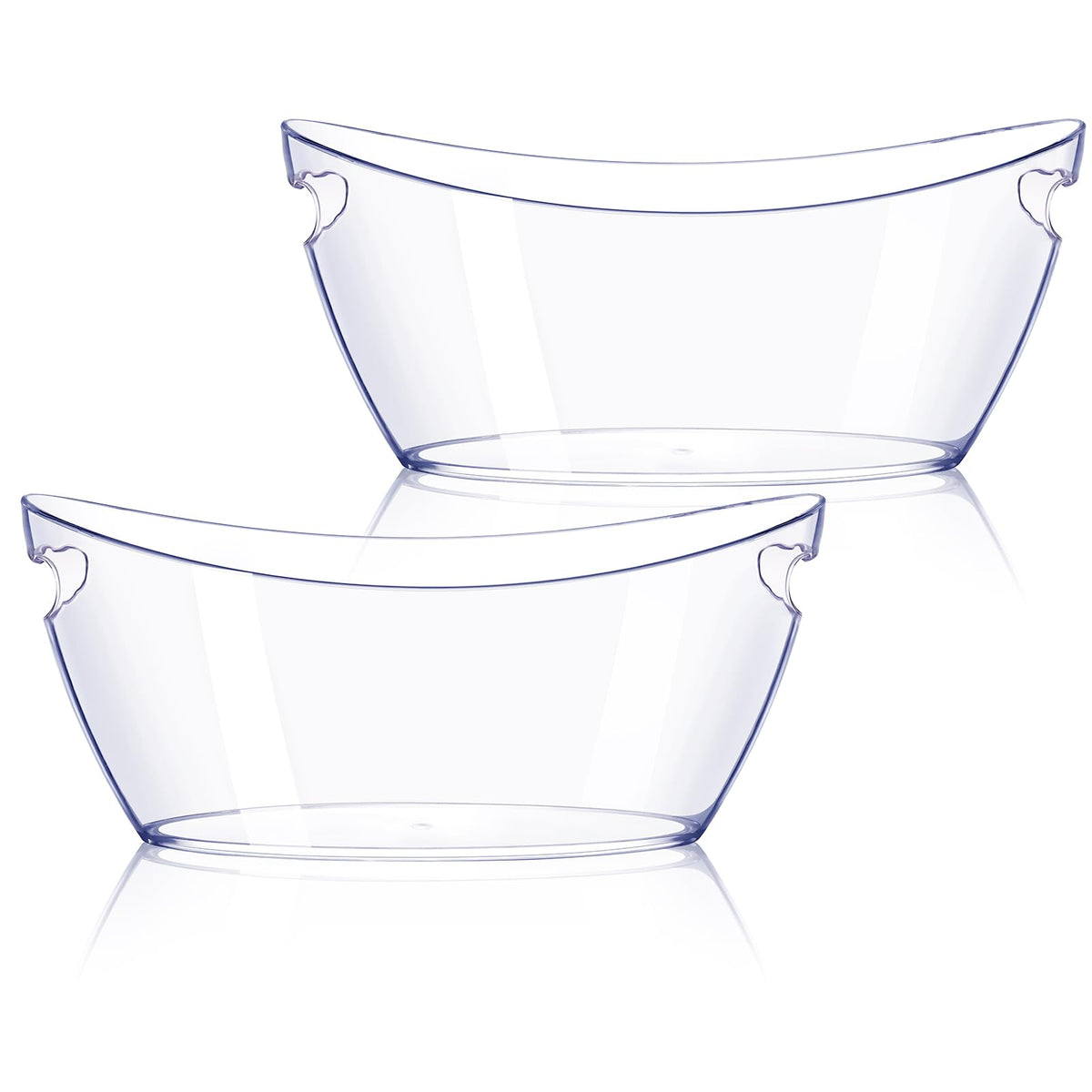 Balde de hielo doble de tchrules, gran capacidad para eventos y fiestas.
