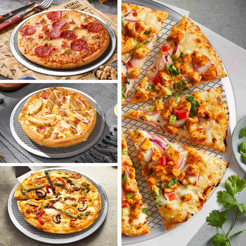 Pan tchrules lavavajillas seguro para pizza, limpieza rápida