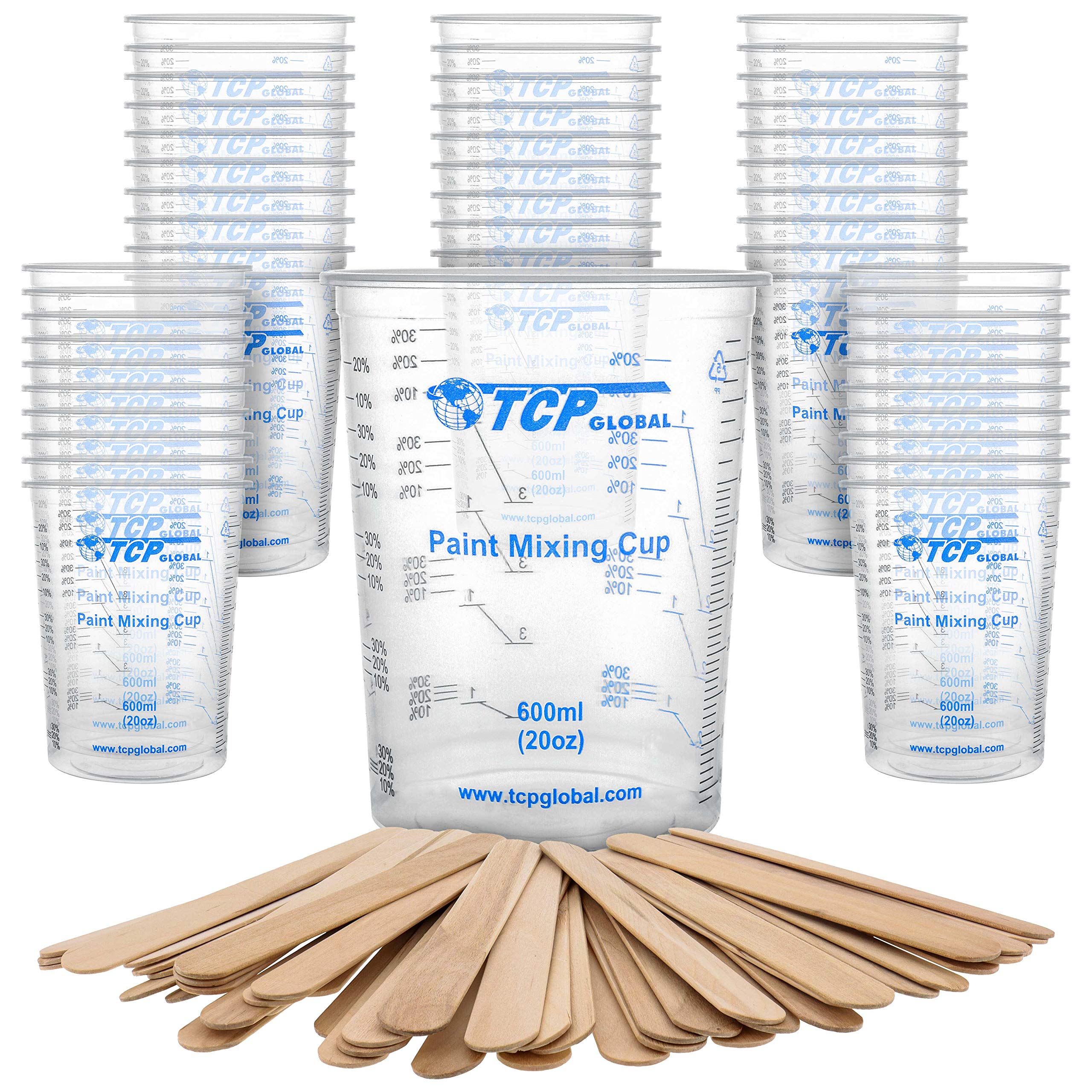 Copa de mezcla TCP Global de 600 ml para pinturas y resinas