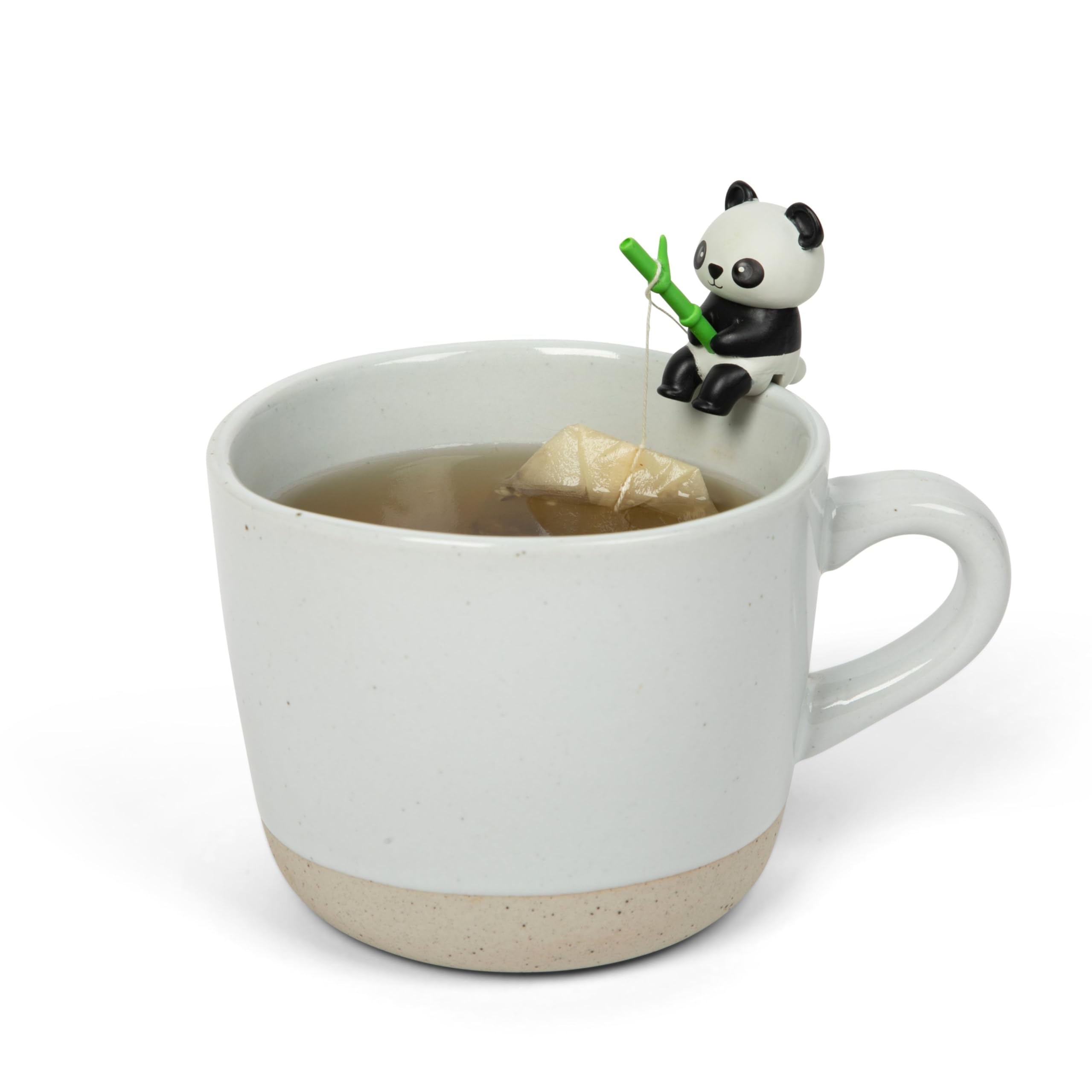 Tea Mates panda pescador encaja en la taza con ajuste firme