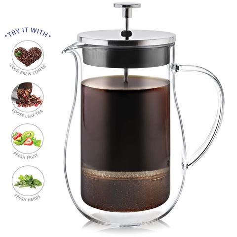 Teabloom base de doble pared protege muebles y mantiene calor.