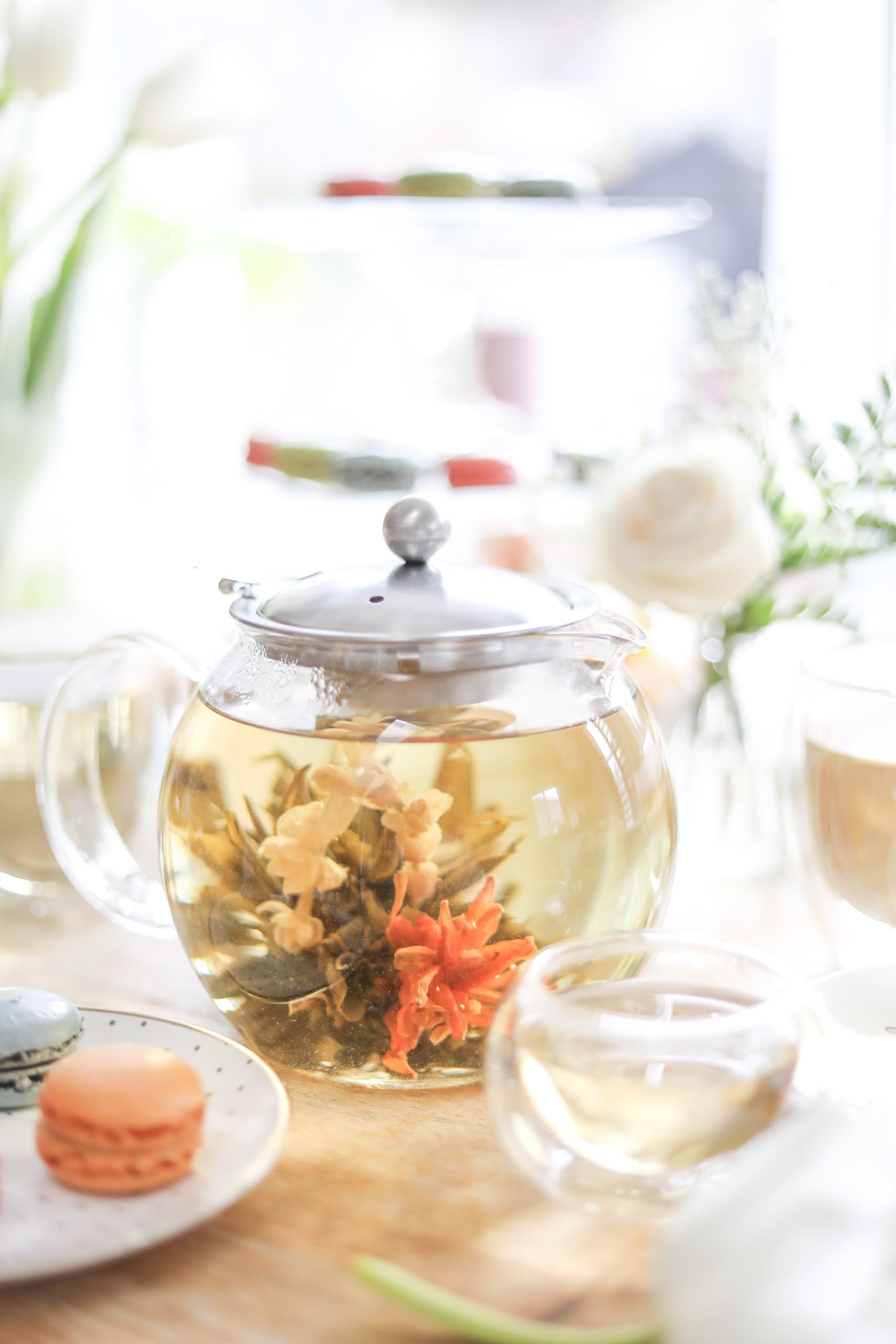 Uso en estufa para hervir agua y preparar té con facilidad.