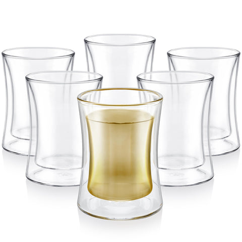 Copas Teabloom con doble muro para mantener el té caliente sin quemar.