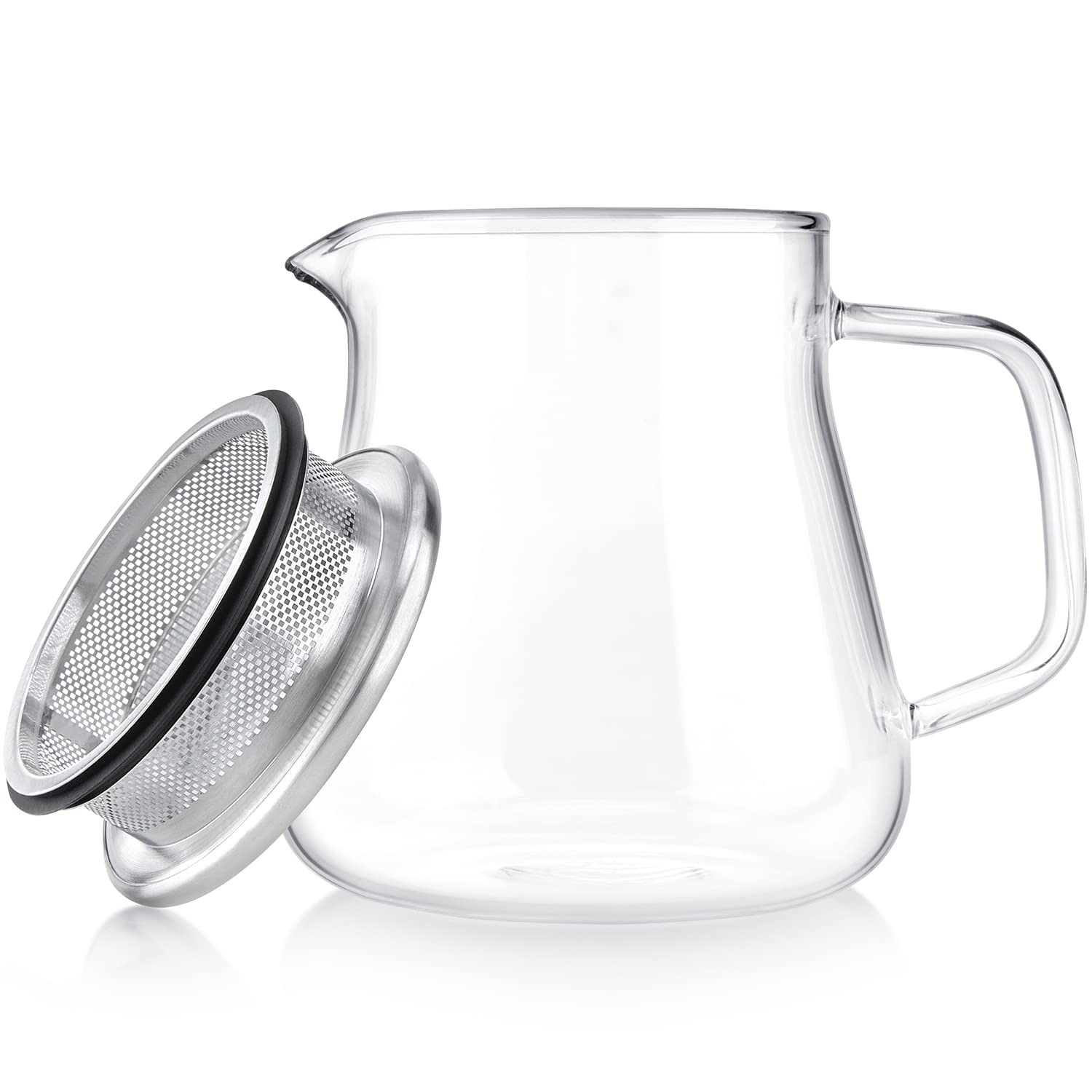 Teabloom diseño ergonómico facilita manejo y vertido.