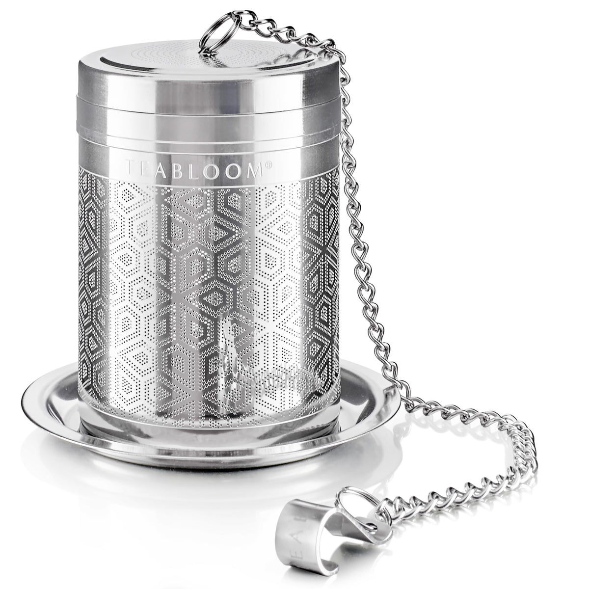 Teabloom infusor de acero inoxidable con malla ultrafina para sabor limpio