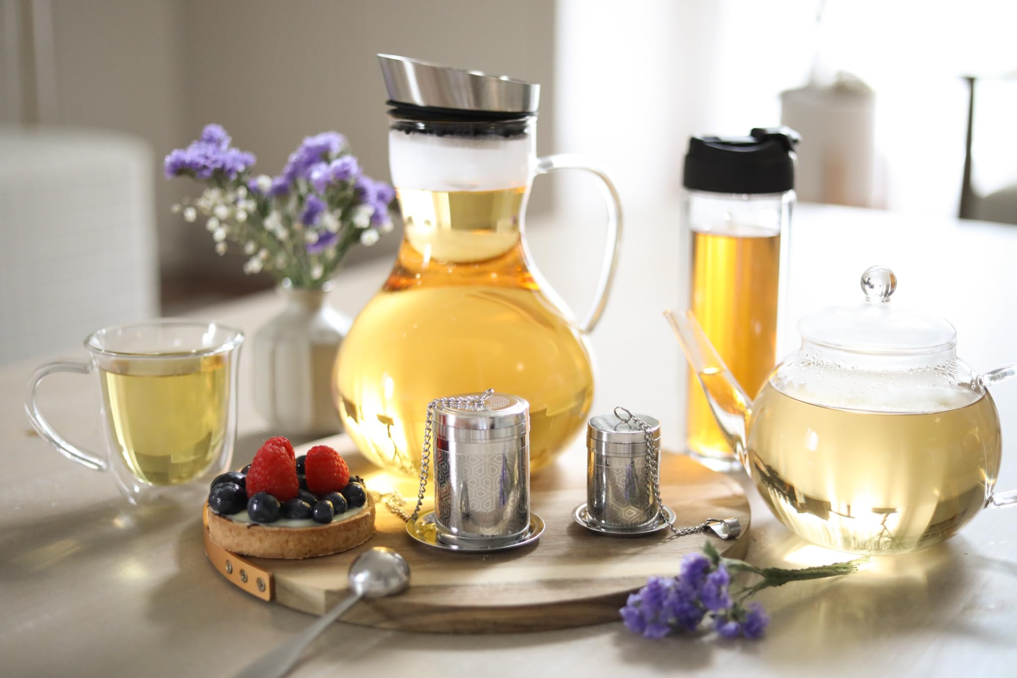 Teabloom infusor multiuso para especias y hierbas en caldos sabrosos