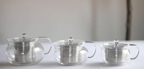 Teabloom Kyoto infusor de acero inoxidable 304 duradero.