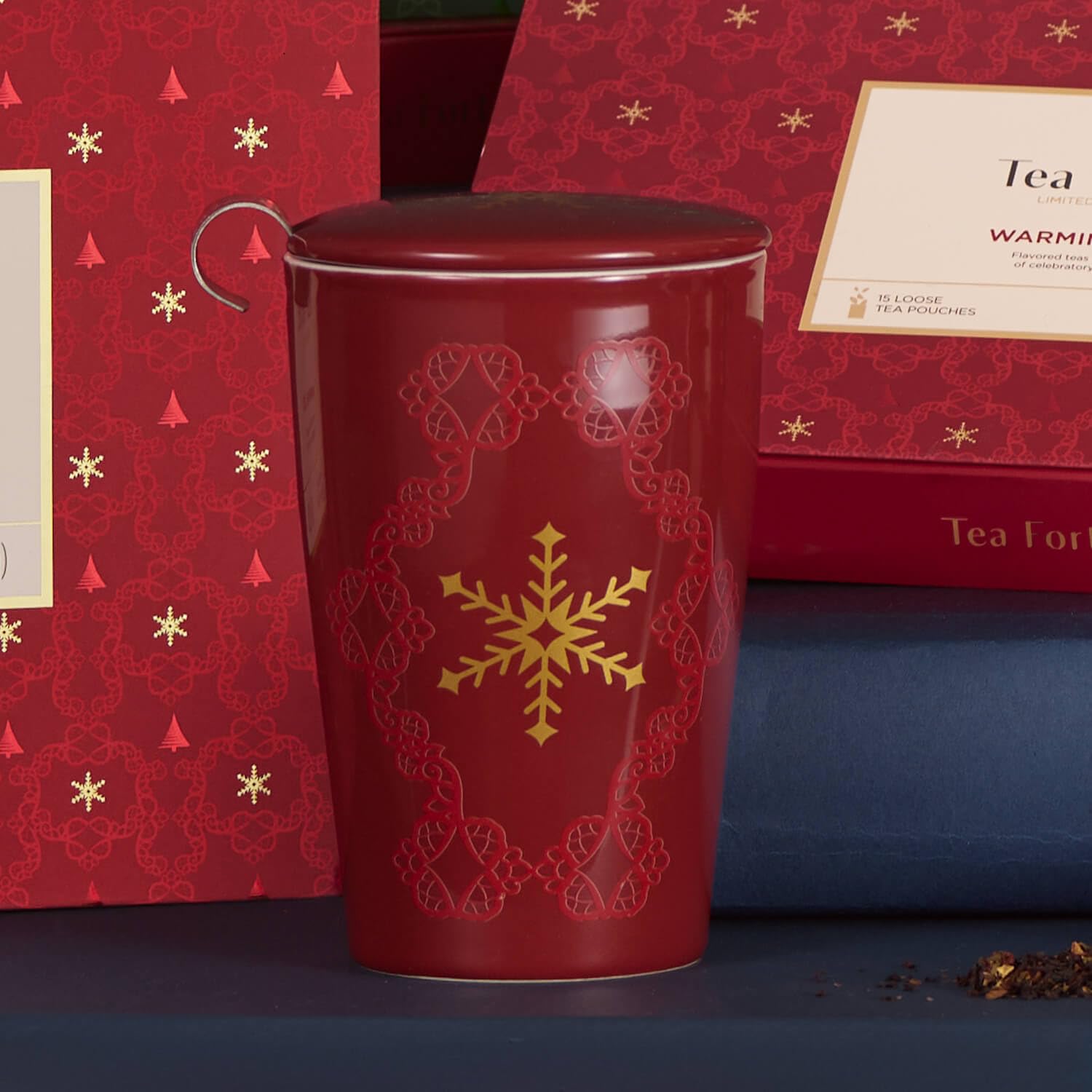 Apto para microondas Tea Forte Kati facilita recalentar té.