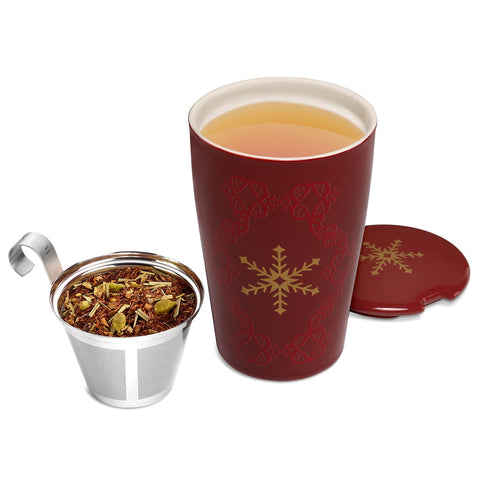 Base para goteo Tea Forte Kati para reposar el infusor.
