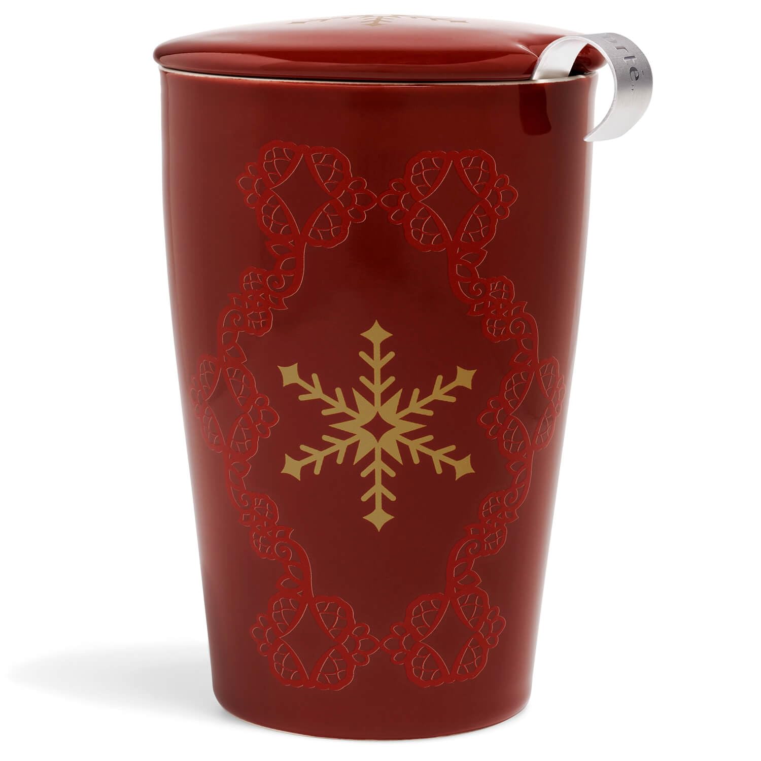Taza Tea Forte Kati con doble pared mantiene la bebida caliente por más tiempo.