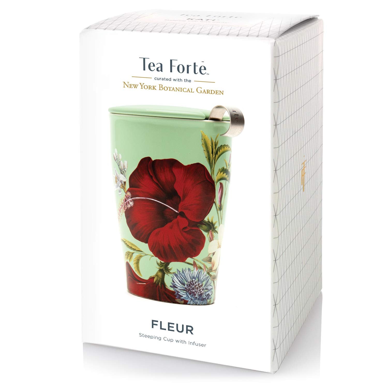Tea Forte Kati: infusor de acero inoxidable para una extracción limpia sin residuos
