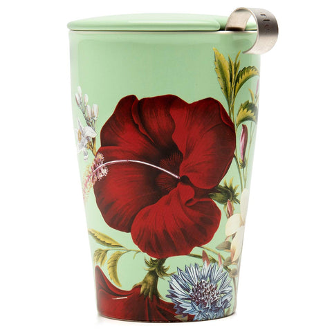 Tea Forte Kati: taza cerámica doble pared para mantener el té caliente por más tiempo