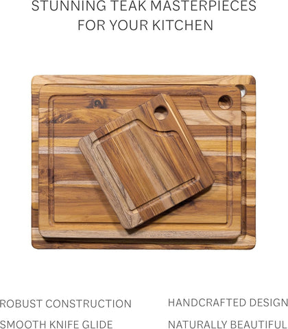 Teakhaus tabla portátil, ideal para cocina, bar o camping