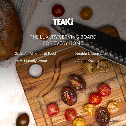 Teakhaus mini tabla para queso y tapas, perfecta para reuniones