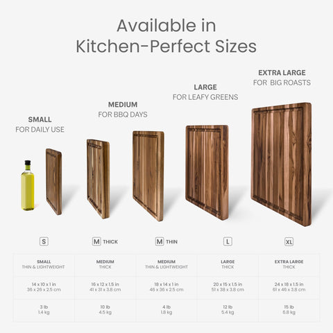 Teakhaus tabla de corte verduras para recetas frescas