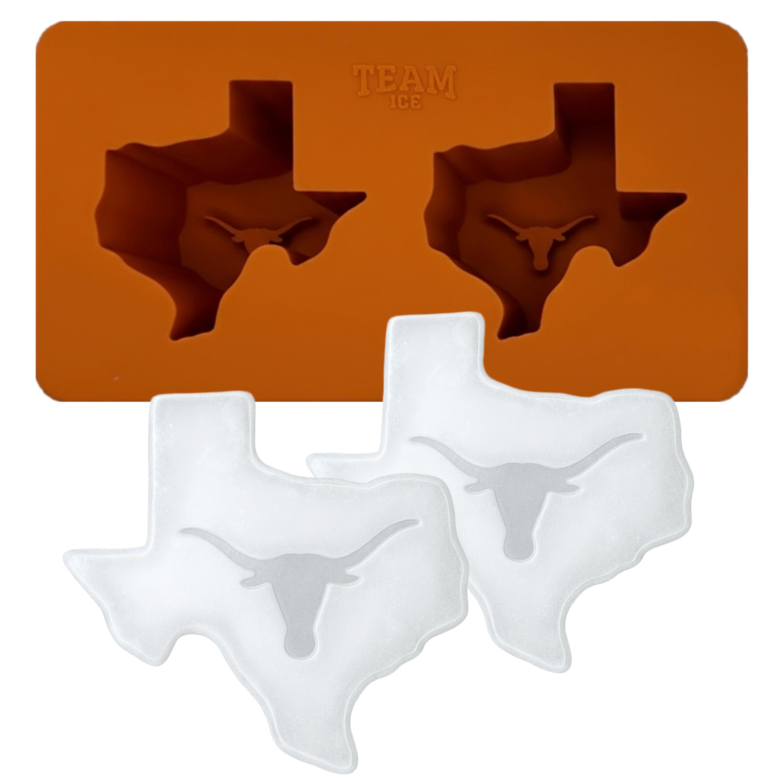 Team Ice bandeja Texas para cubos grandes, ideal para cocteles