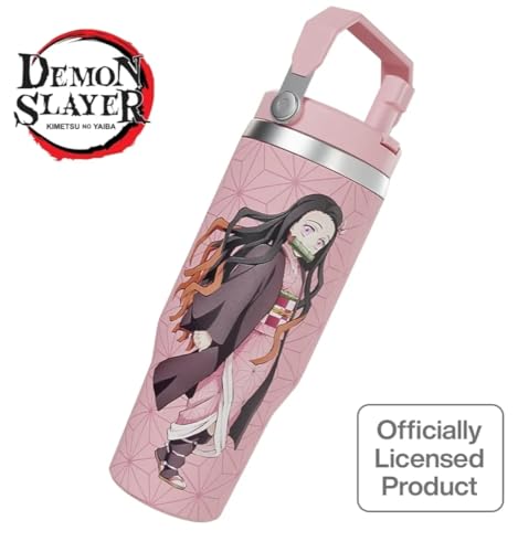 Acabado inoxidable del vaso isotérmico Nezuko, resistente y duradero