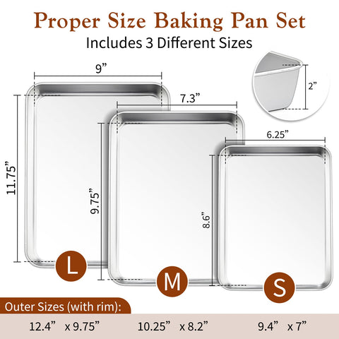 TeamFar bandeja rectangular media ideal para lasañas y pasteles.