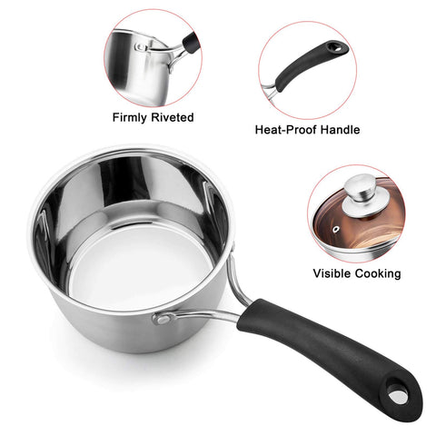 TeamFar mango ergonómico de bakelita para agarre seguro