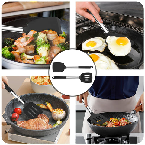 TeamFar mango inox ergonómico para agarre cómodo