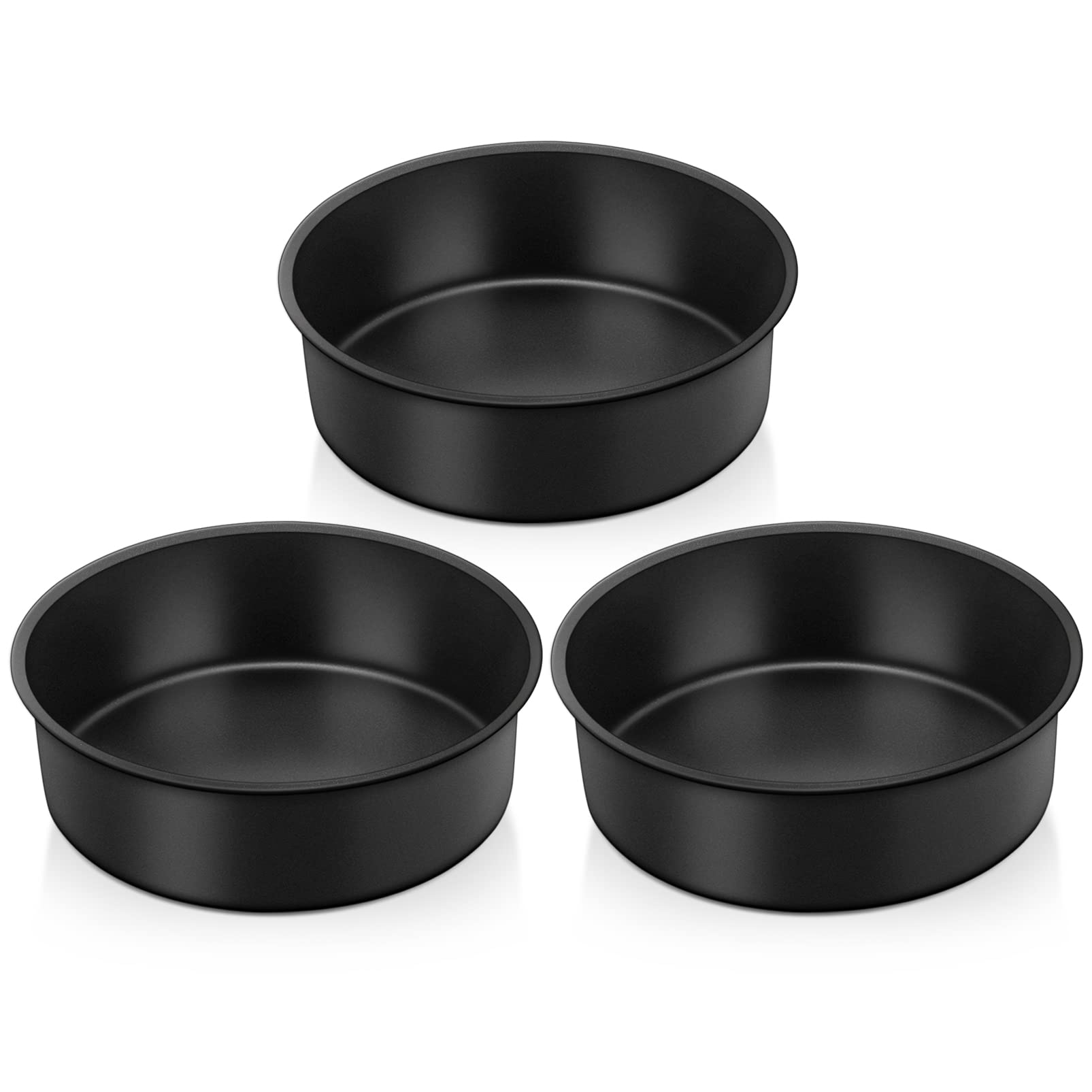 TeamFar: molde redondo de 6 pulgadas, set de 3 para pasteles en capas