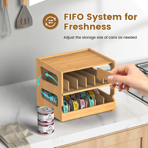 Teamkio fifo rotacion latas ayuda a usar primeras latas