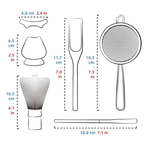 Kit de regalo TEANAGOO para ceremonia del matcha, ideal para amantes.