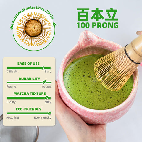 TEANAGOO cuchara chashaku para medir y servir matcha con precisión