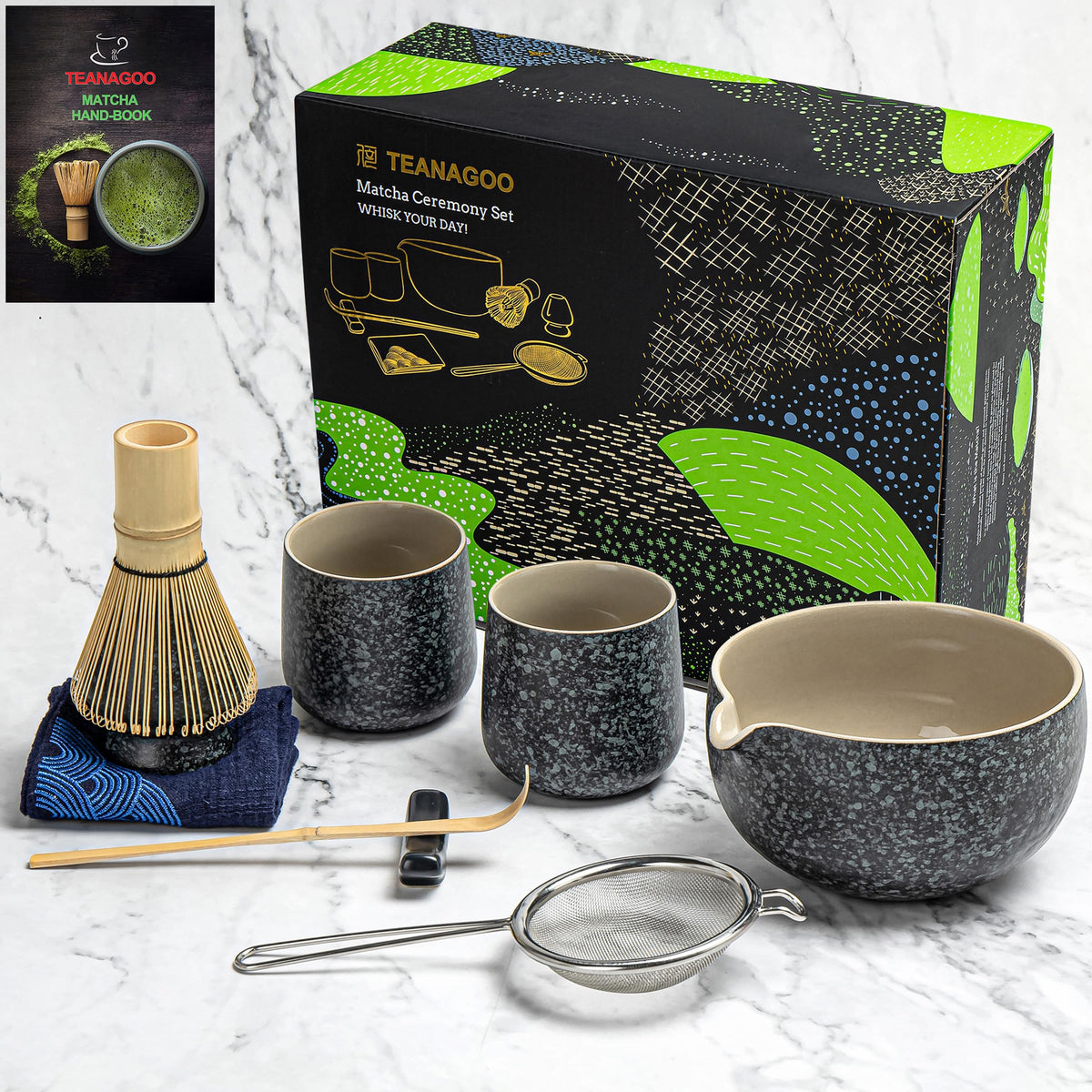 TEANAGOO tazón cerámico para ceremonia de matcha en casa