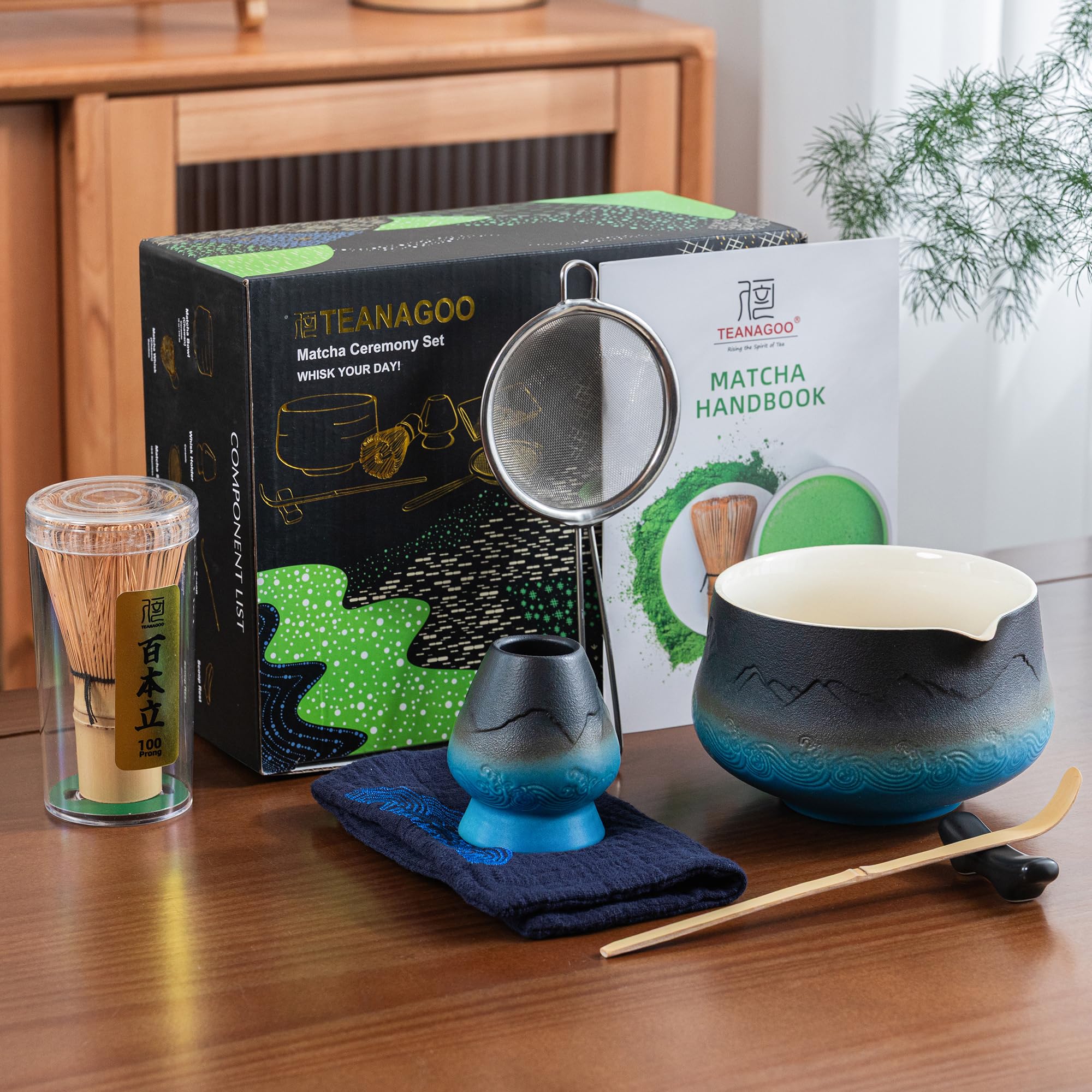 TEANAGOO paño de algodón para té, limpieza suave y secado rápido.